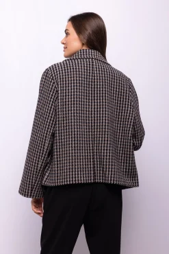 Abrigo tweed cuadros