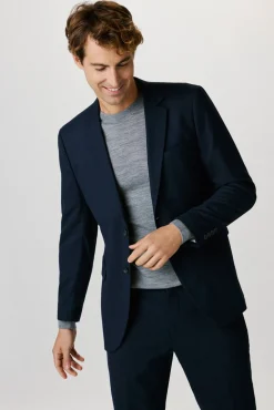 Americana Slim Fit con lana