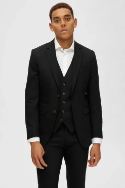 Americana Slim Fit con lana