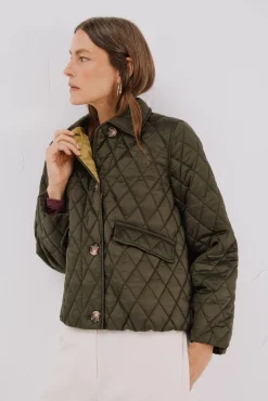 Anorak acolchado botones