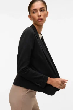 Blazer de mujer manga larga con bolsillos