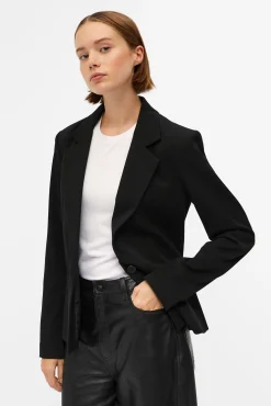 Blazer entallada manga larga