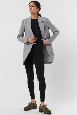 Blazer manga larga con bolsillos