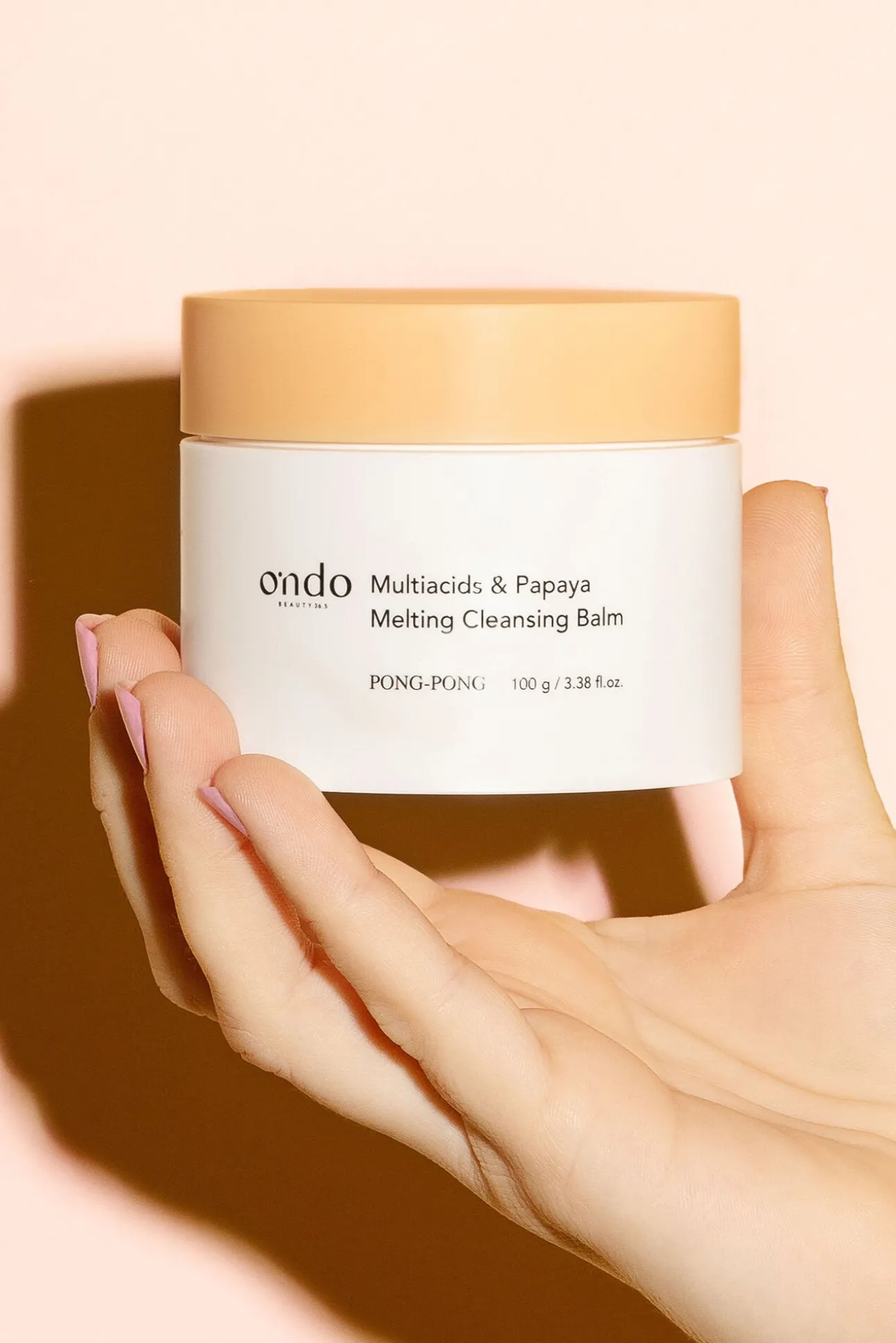 Bálsamo limpiador multiácidos y papaya
