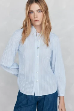 Blusa amplia lisa