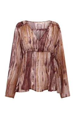 Blusa asimetrica