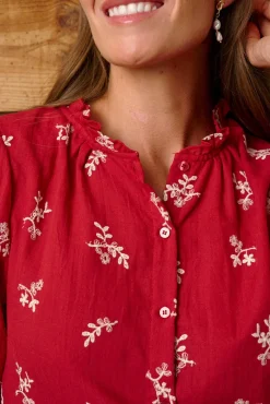 Blusa cereza Tania