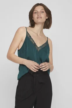 Blusa de tirantes ajustables fluida
