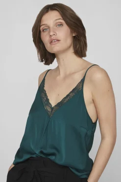 Blusa de tirantes ajustables fluida