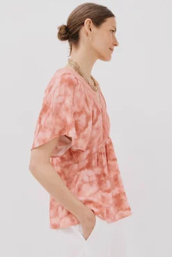 Blusa escote pico