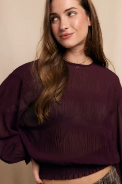 Blusa fruncida
