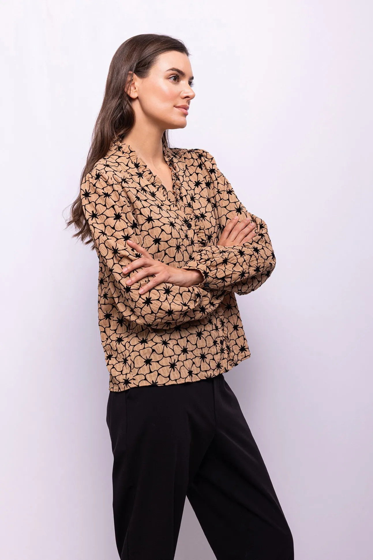 Blusa tejido textura
