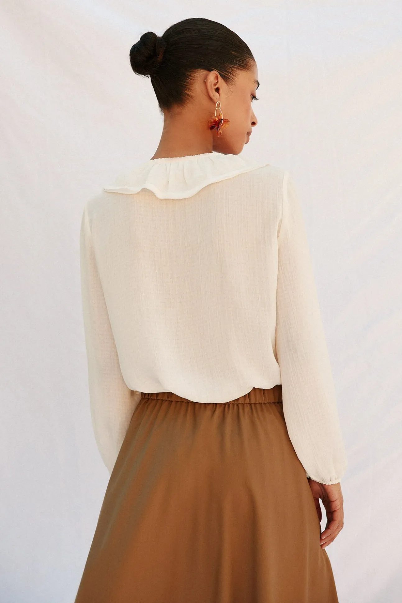 Blusa volantes