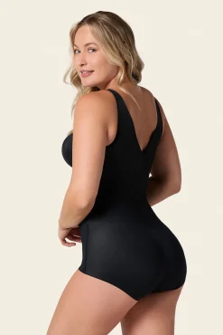 Body faja moldeador de aspecto invisible en glúteos