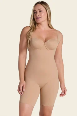 Body pecho libre ultraliviano de control fuerte