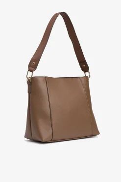Bolso de Hombro Efecto Piel