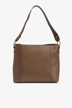 Bolso de Hombro Efecto Piel