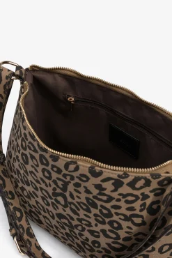 Bolso efecto ante estampado