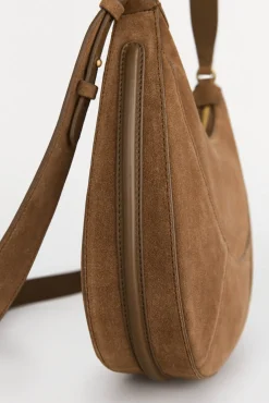 Bolso hobo de piel con doble asa