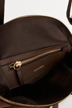 Bolso shopper nylon hebillas