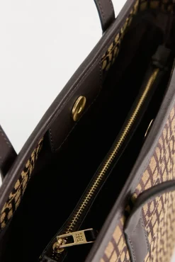 Bolso tote en jacquard