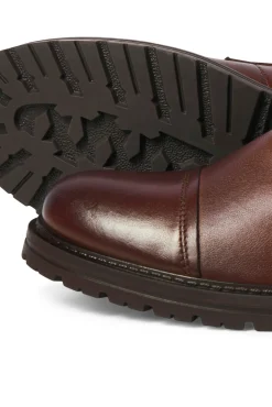 Borceguí hebilla piel