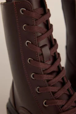 Bota combat piel