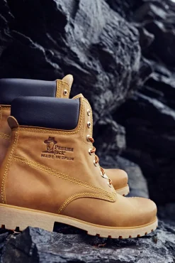 Bota de hombre en piel napa