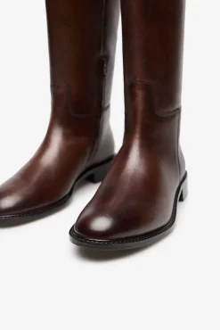 Bota hípica piel