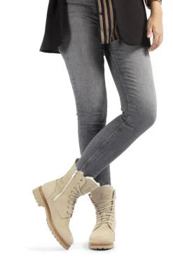 Bota mujer plana