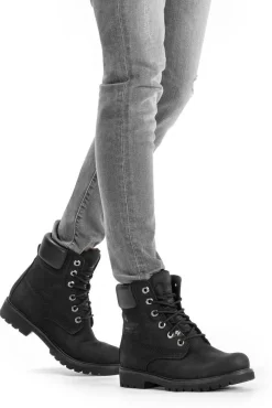 Bota mujer plana