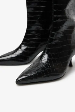 Bota tacón kitten efecto coco