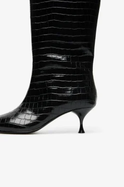Bota tacón kitten efecto coco