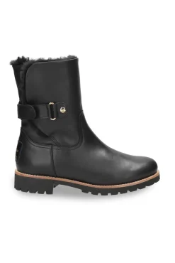 Botas de piel con forro interior de pelo caliente