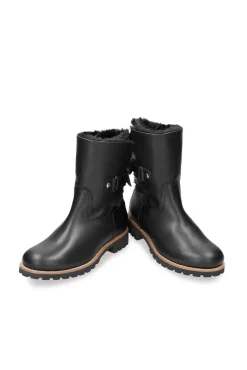 Botas de piel con forro interior de pelo caliente