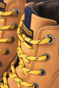 Botas sintéticas con cordones