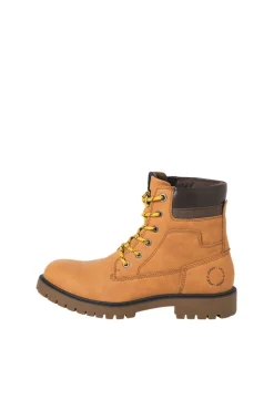 Botas sintéticas con cordones