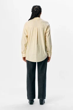 Camisa amplia rayas