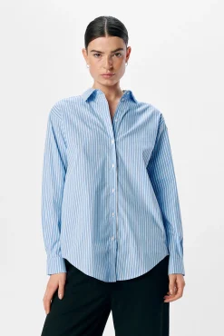 Camisa amplia rayas