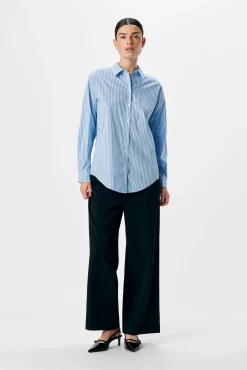 Camisa amplia rayas