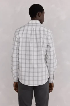 Camisa Brushed Oxford cuadros