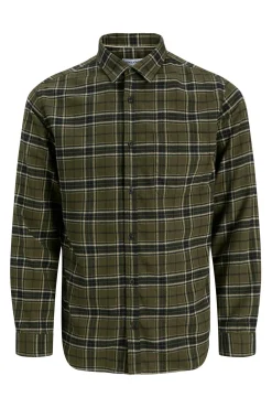 Camisa básica cuadros