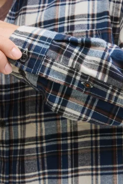 Camisa básica cuadros
