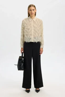 Camisa corta fluffy