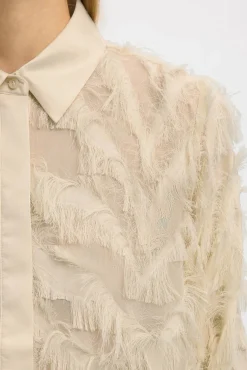 Camisa corta fluffy