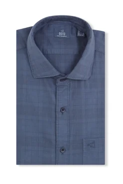 Camisa cuadro sobretintado
