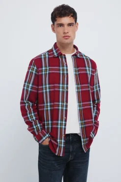 Camisa cuadro tartán