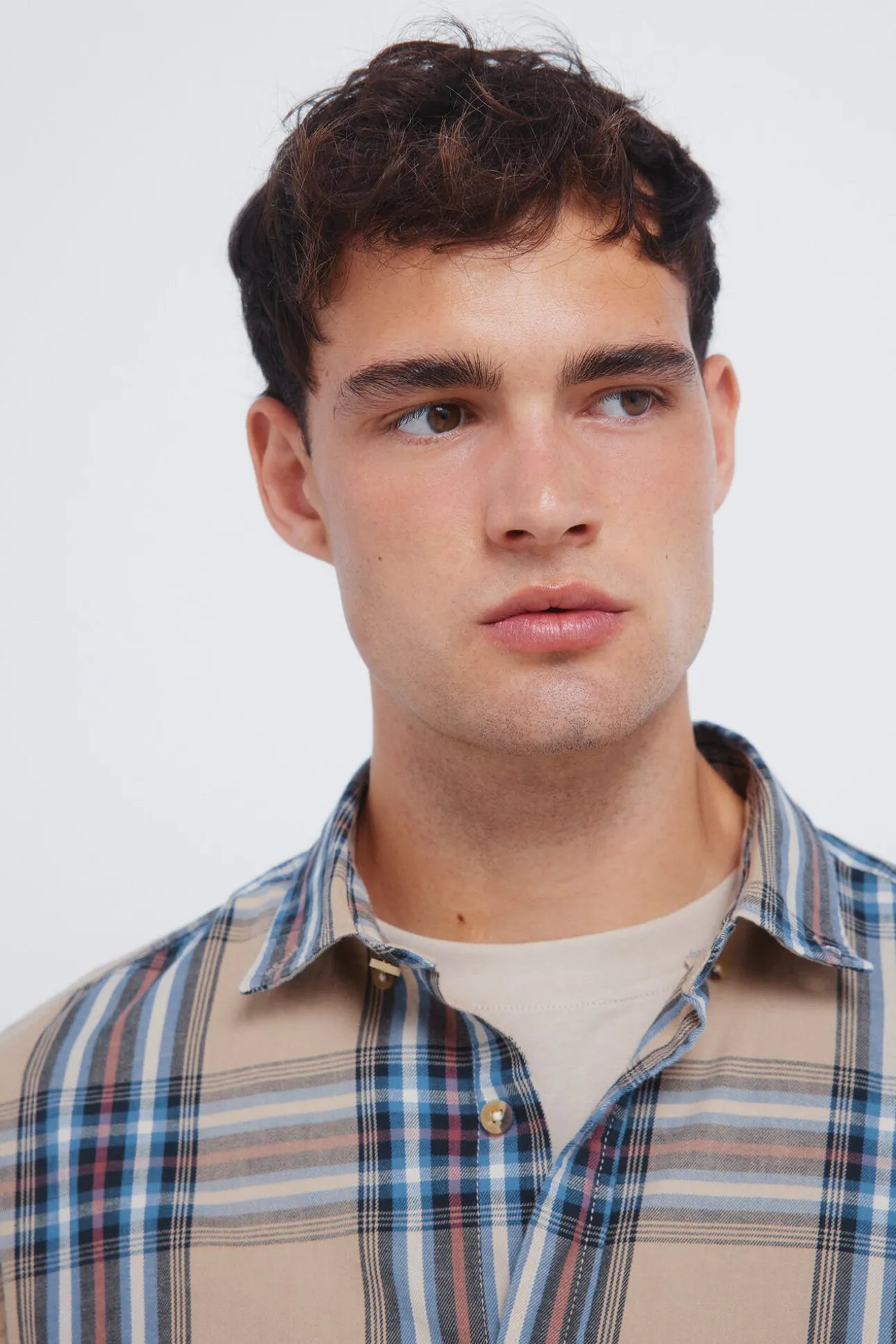 Camisa cuadro tartán