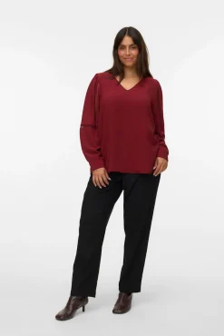 Camisa cuello pico Curve