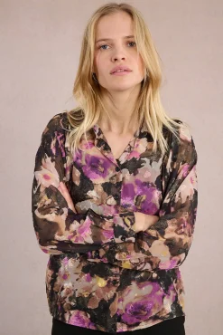 Camisa de manga larga con estampado